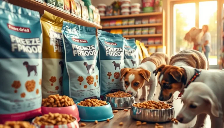 freeze dried dog food