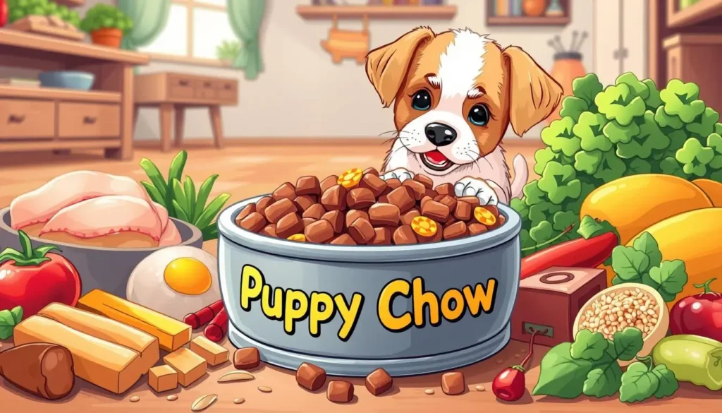 puppy chow dog food