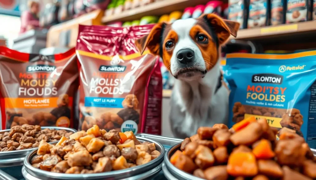 moist and meaty dog food